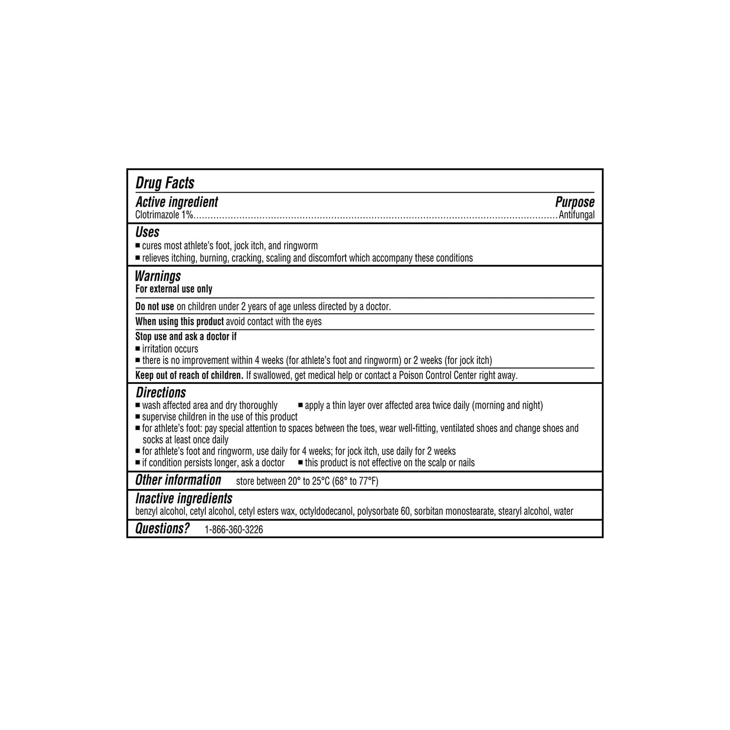 lotrimin drug facts 